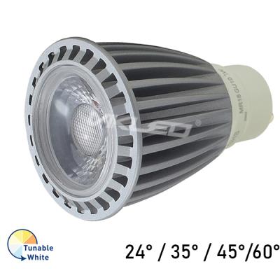 Dimming 7W GU10 2700-5700K LED