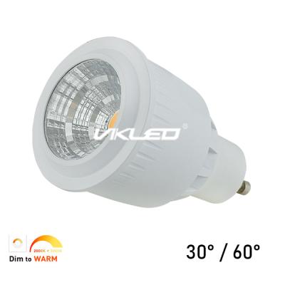 LED 7W GU10 2000K~3000K 30°60° 