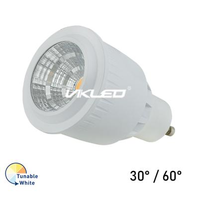 LED 7W GU10 2700-5700K 30°60°Dim